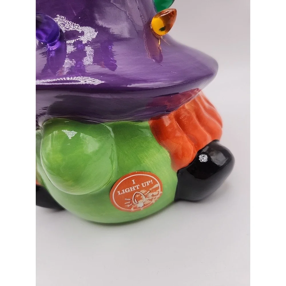 Mr. Christmas Halloween Witch Gnome 10